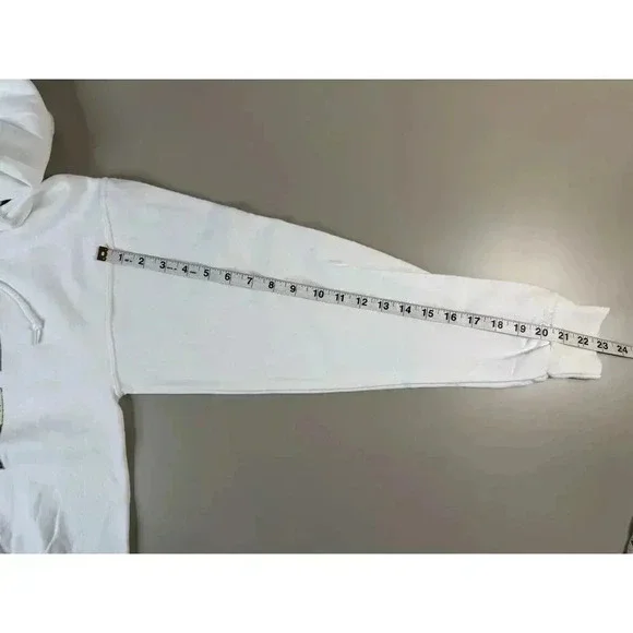 Poison Band Adult Sweatshirt Hoodie Men's M Graphic White Retro Band Merch Rock - Picture 6 of 8